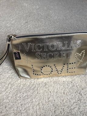 Victoria's Secret Gold Pouch